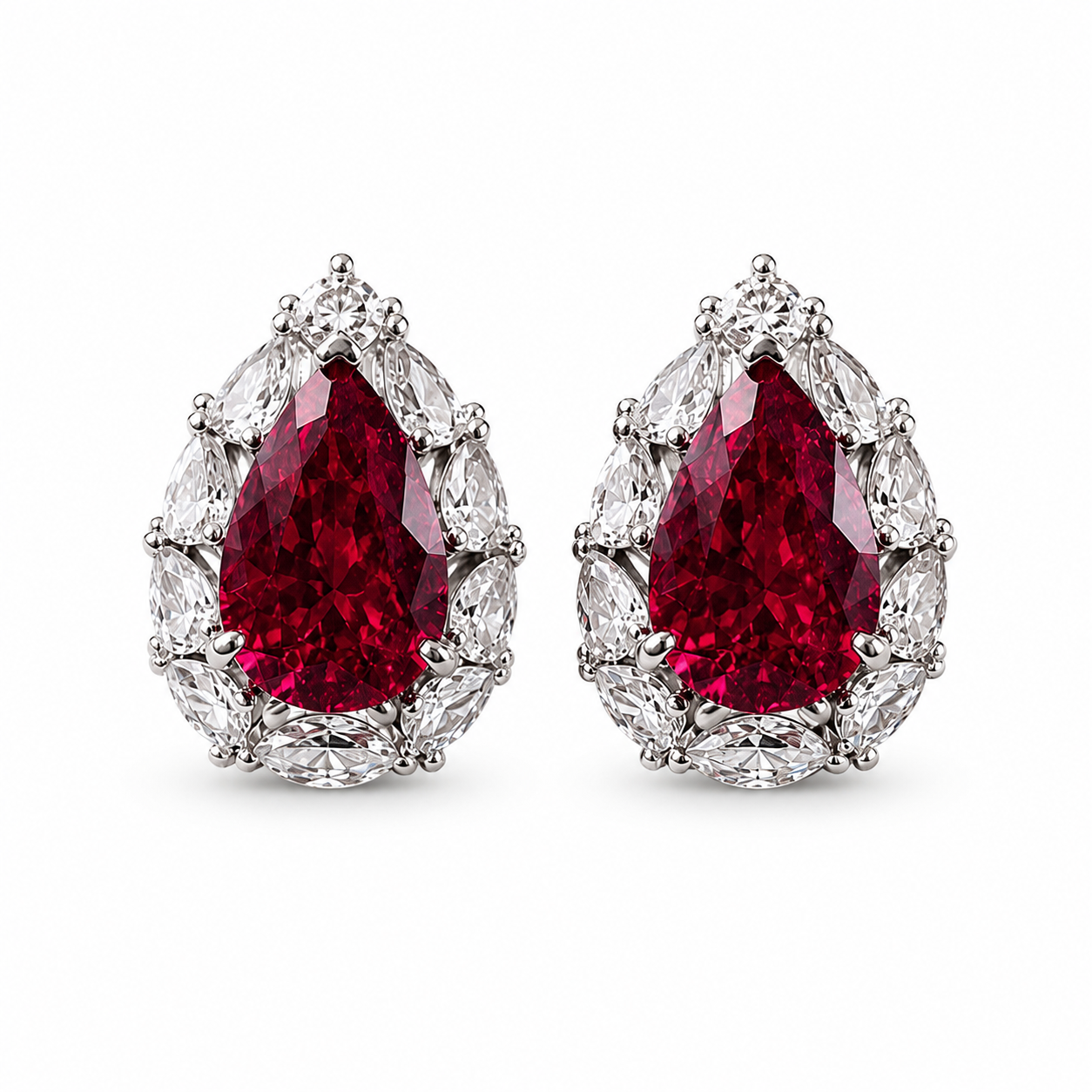 Crimson Queen Earrings